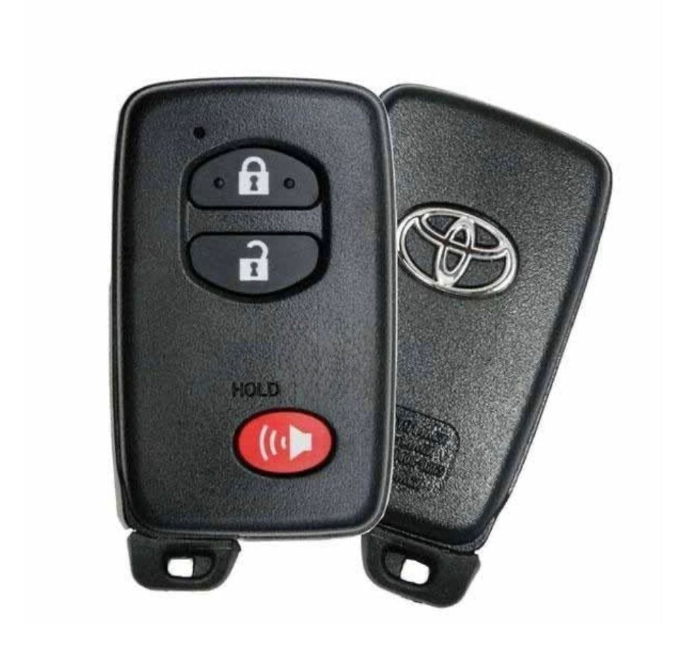 2009-2019 Toyota Prius / 4Runner / Venza / 3-Button Smart Key / PN: 89904-0T050 / HYQ14ACX / Board 5290 / OEM REFURB 2009-2019 Toyota Prius / 4Runner / Venza / 3-Button Smart Key / PN: 89904-0T050 / HYQ14ACX / Board 5290 / OEM REFURB